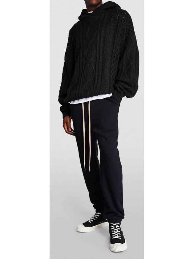 Fear of God Essentials The Black Collection Relaxed Trousers Black - FEAR OF GOD ESSENTIALS - BALAAN 6