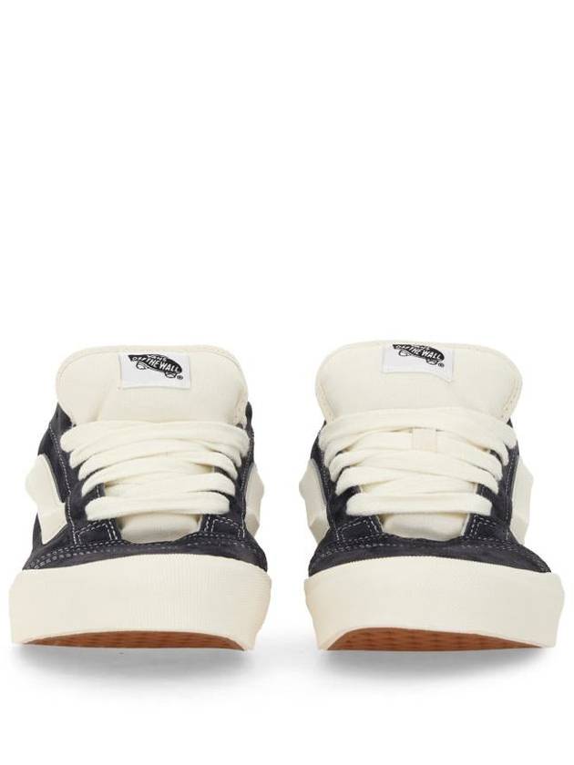 Knu Skool Lace-Up Low Top Sneakers Black - VANS - BALAAN 5