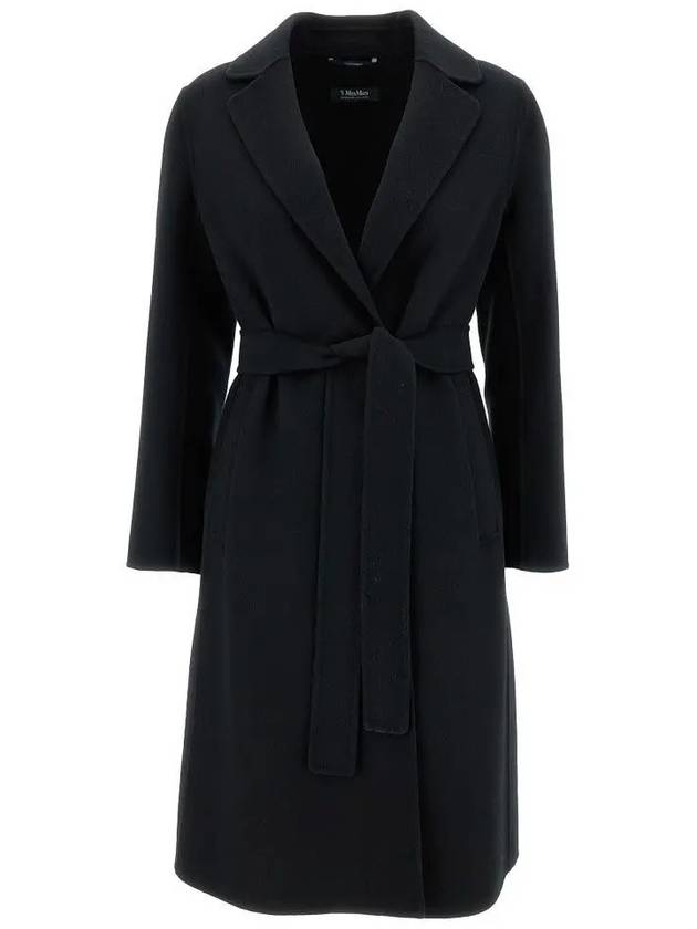 Pauline Wool Single Coat Black - MAX MARA - BALAAN 2