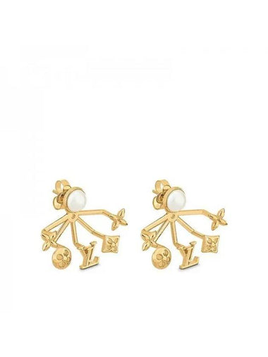 Cruiser Earrings Gold - LOUIS VUITTON - BALAAN 1