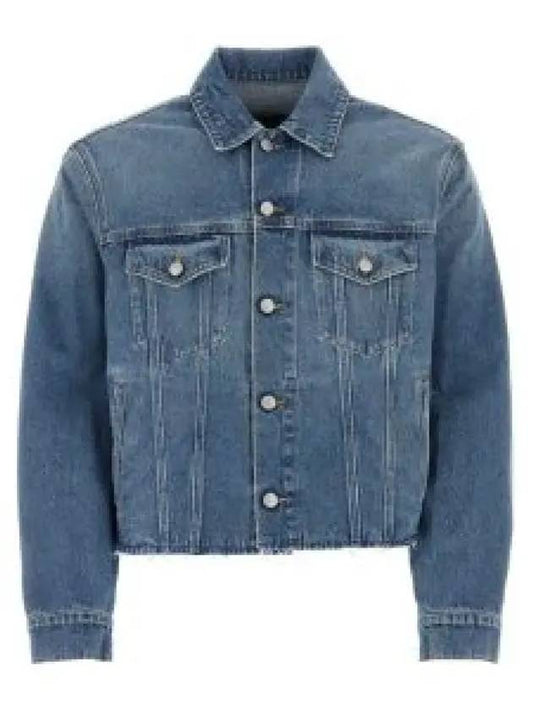 MM6 Margiela SH0AM0026 S30589 965 Denim Jacket - MAISON MARGIELA - BALAAN 2