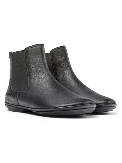 Right Leather Ankle Middle Boots Black - CAMPER - BALAAN 2