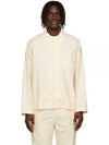 Poplin Pajamas Long Sleeve Shirt Moondust - TEKLA - BALAAN 2