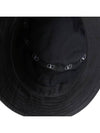 Embroidered V Logo Signature Bucket Hat Black - VALENTINO - BALAAN 6