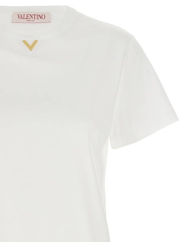 Valentino Garavani Valentino 'V Gold' T-Shirt - VALENTINO - BALAAN 3