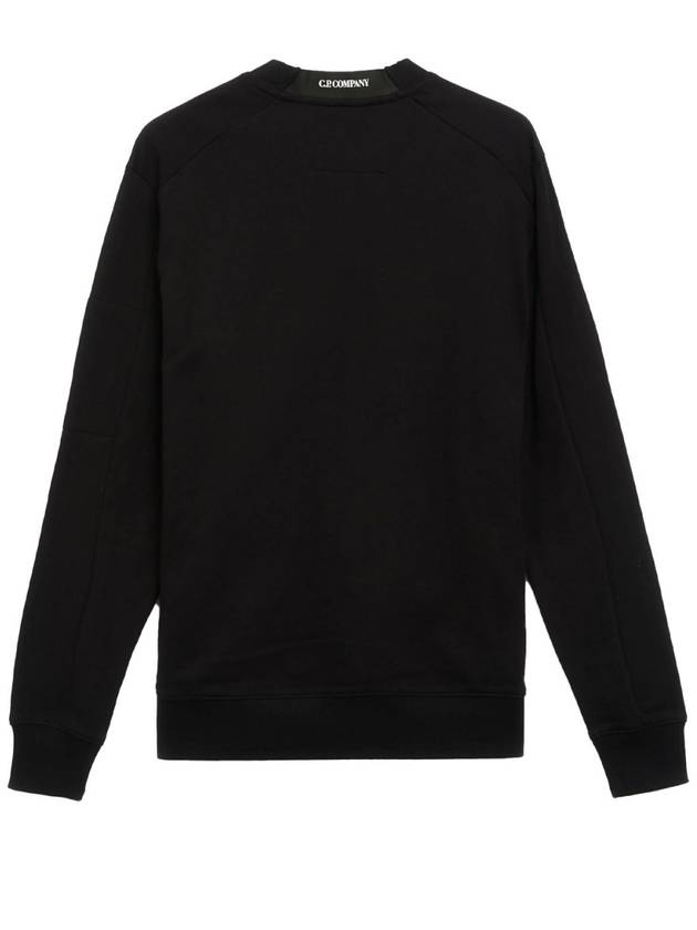 Diagonal Raised Fleece Sweatshirt Black - CP COMPANY - BALAAN 3