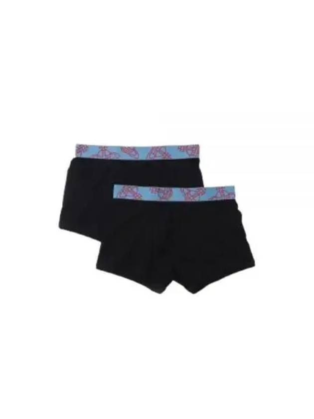 Cotton Boxer 2 Pack Black - VIVIENNE WESTWOOD - BALAAN 2