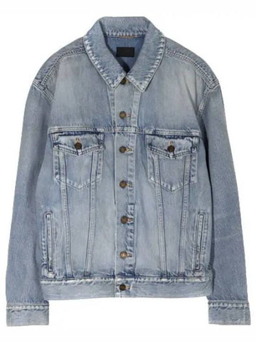 jacket oversized denim - SAINT LAURENT - BALAAN 1