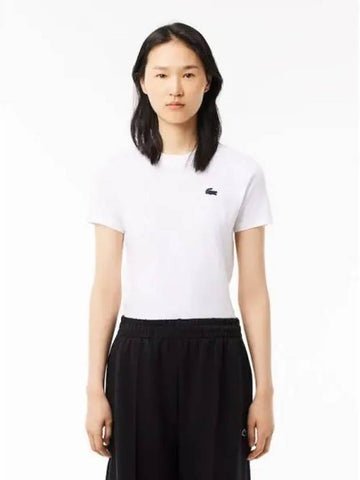 Women s training basic t shirt TF9246 54N 001 Domestic product GQ2N24082972656 - LACOSTE - BALAAN 1