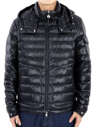 24 S S Men's LAUROS Arm Logo Padded Jacket Navy 1A00094 595ZJ 778 - MONCLER - BALAAN 1