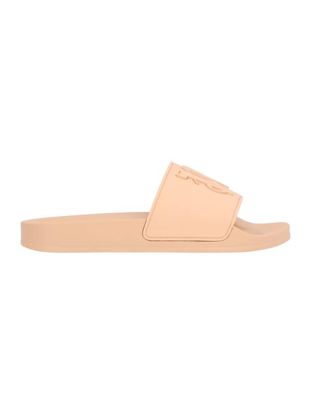 embossed monogram slider sandals - PALM ANGELS - BALAAN 2