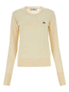 ORB Logo Knit Top White - VIVIENNE WESTWOOD - BALAAN 1