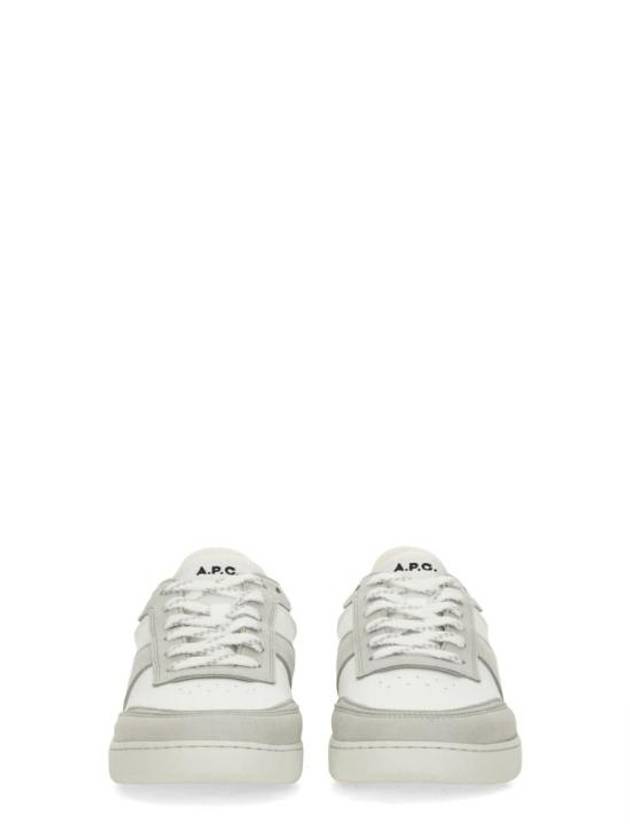 Pain Leather Low Top Sneakers White - A.P.C. - BALAAN 4