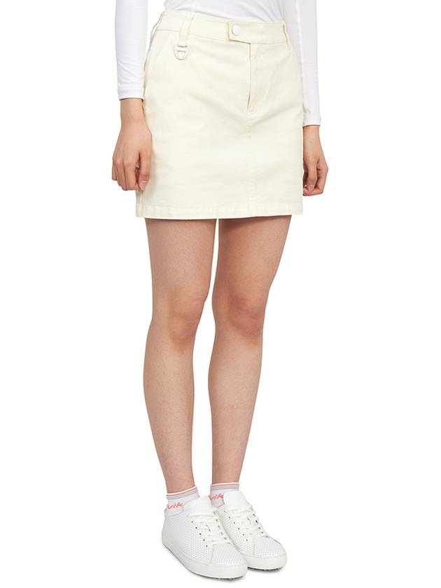 Icon Basic Skirt White - HORN GARMENT - BALAAN 4