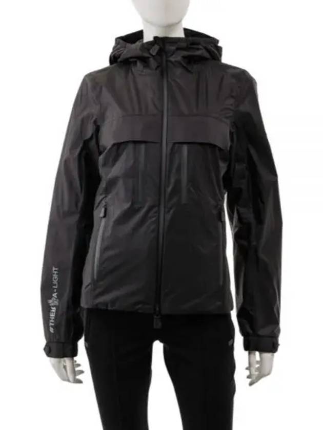 Vouvry Hooded Jacket Black - MONCLER - BALAAN 2