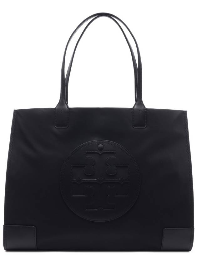 Ella Large Nylon Tote Bag Black - TORY BURCH - BALAAN 3