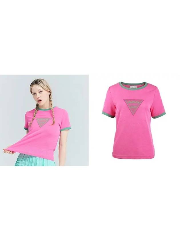 Golf Tennis Women s Big Logo T Shirt Pink - AVAVE - BALAAN 3