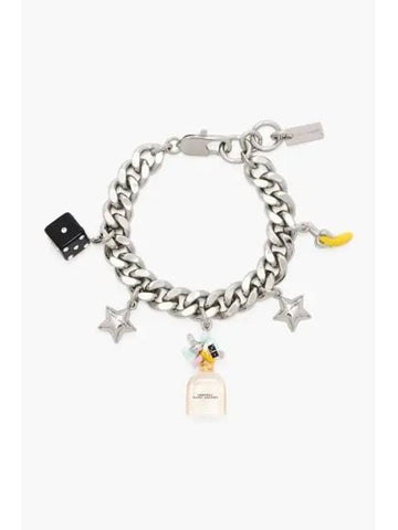 Perfect Charm Bracelet SilverPink Multi MBEFA24003PIL - MARC JACOBS - BALAAN 1