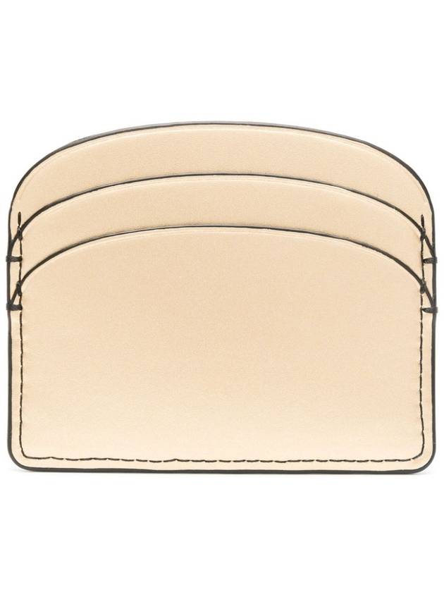 Half Moon Card Wallet Gold - A.P.C. - BALAAN 6