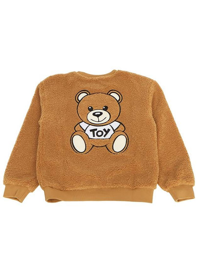 Kids Fleece Sweatshirt HMF06B LIA00 20093 Adults can wear - MOSCHINO - BALAAN 2