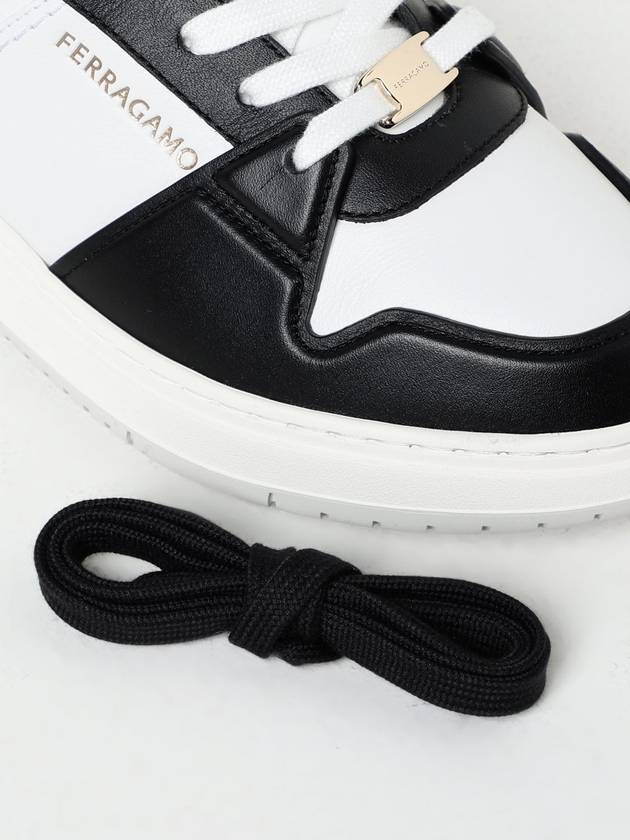 24 ss two-tone leather sneakers FERRAGAMO 0223760770882 007NE B0230993292 - SALVATORE FERRAGAMO - BALAAN 5