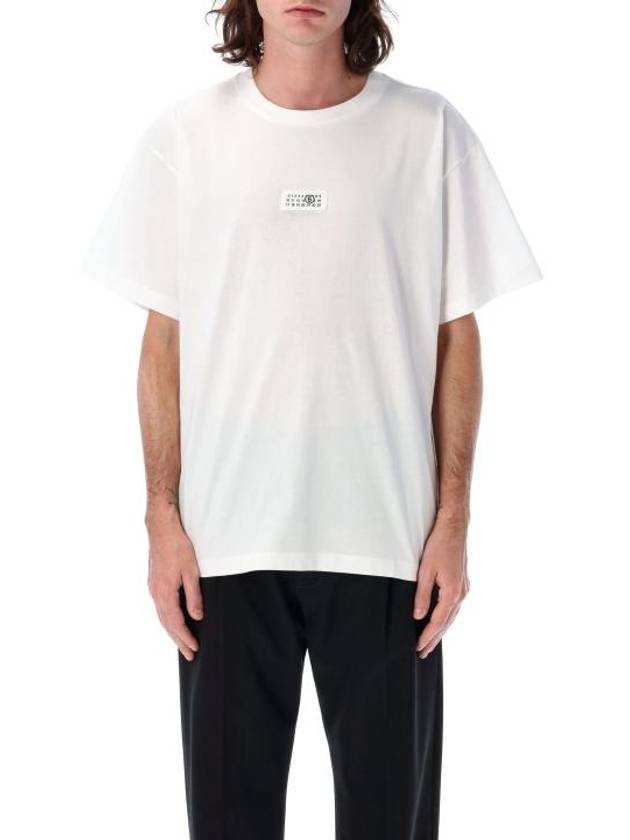 Logo Crew Neck Short Sleeve T-Shirt White - MAISON MARGIELA - BALAAN 2