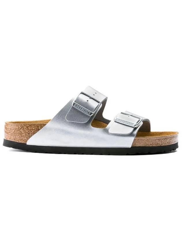 Arizona Slippers Silver - BIRKENSTOCK - BALAAN 3