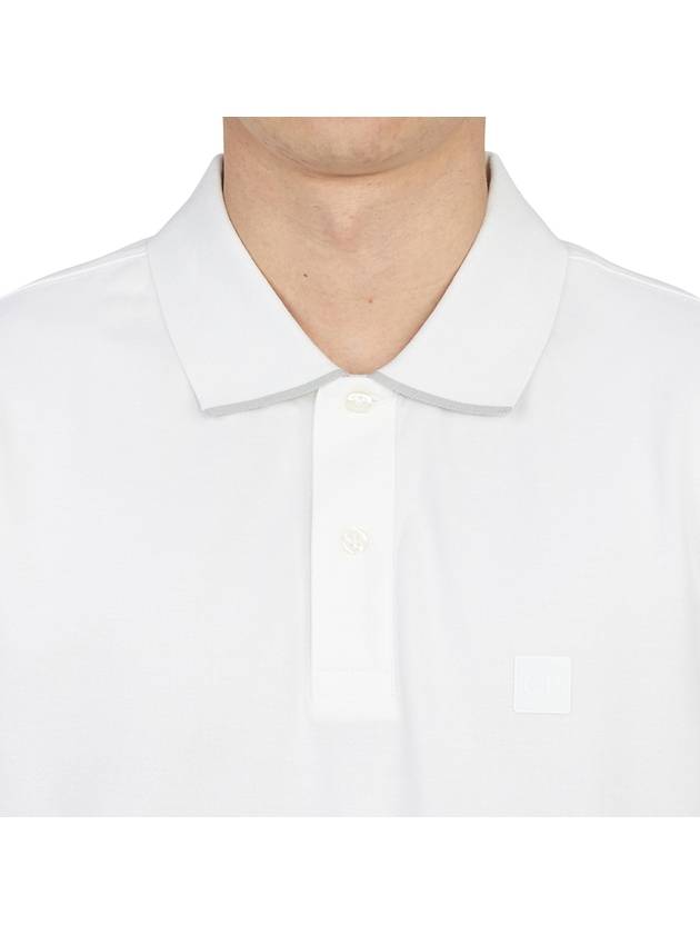 Metropolis Logo PK Shirt White - CP COMPANY - BALAAN.
