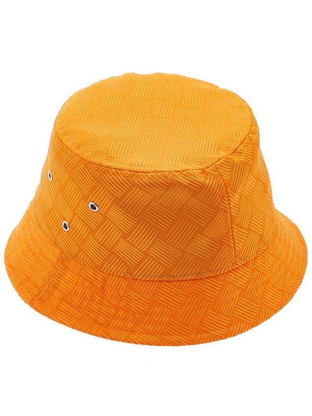 Intrecciato Jacquard Bucket Hat Tangerine - BOTTEGA VENETA - BALAAN 5