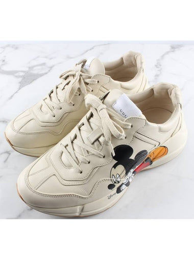 Mickey Mouse Rhyton Sneakers Size 9 280 - GUCCI - BALAAN 1