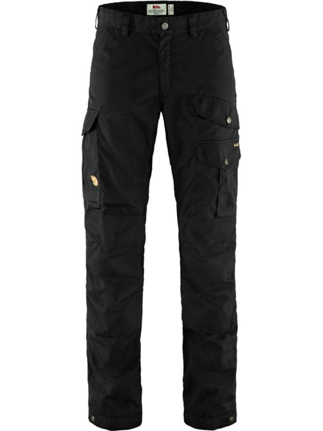 Men's Vidda Pro Regular Fit Track Pants Black - FJALL RAVEN - BALAAN 2