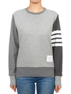 4 Bar Striped Knit Top Grey - THOM BROWNE - BALAAN 2