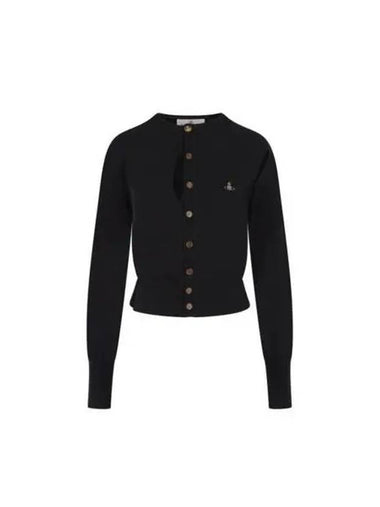 cardigan women bea black cream - VIVIENNE WESTWOOD - BALAAN 1