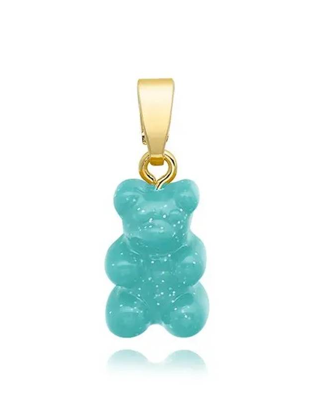 NOSTALGIA BEAR BABY SHARK CLASSIC CONNECTOR Nostalgia Bear Classic Baby Shark Gold Pendant Charm - CRYSTAL HAZE - BALAAN 1