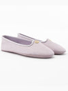 Women s Pauline Linen Flat Shoes Indoor EU Size Violet FAI6283 3889 - LORO PIANA - BALAAN 3