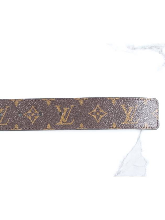 LV initial 40mm monogram belt - LOUIS VUITTON - BALAAN 5