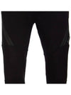 Diagonal Raised Fleece Track Pants Black - CP COMPANY - BALAAN 6