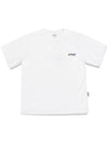 Hologram Decal Logo Short Sleeve T-Shirt White - OFFGRID - BALAAN 3