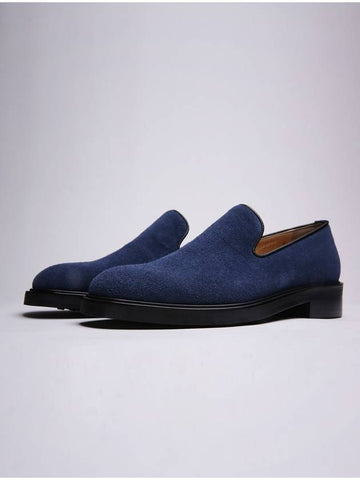 Jericho Suede Loafer Jericho Suede Navy - FLAP'F - BALAAN 1