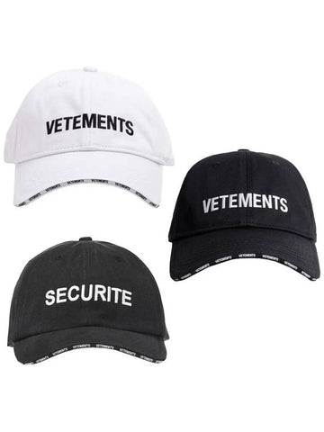 Logo Ball Cap UA52CA200 UAH20AC613 - VETEMENTS - BALAAN 1