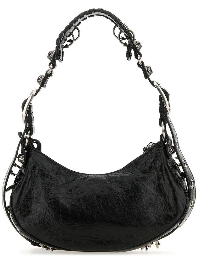 Le Cargol XS Metal Detail Shoulder Bag Black - BALENCIAGA - BALAAN 5