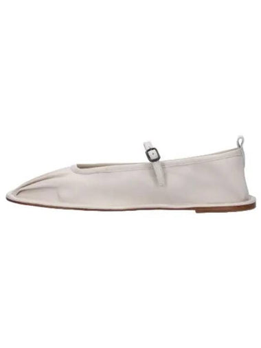 single yarn flat shoes cream - HEREU - BALAAN 1