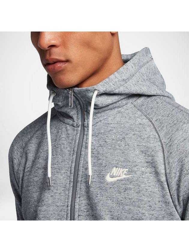 Sportswear Legacy Zip Up Hoodie Grey - NIKE - BALAAN 8