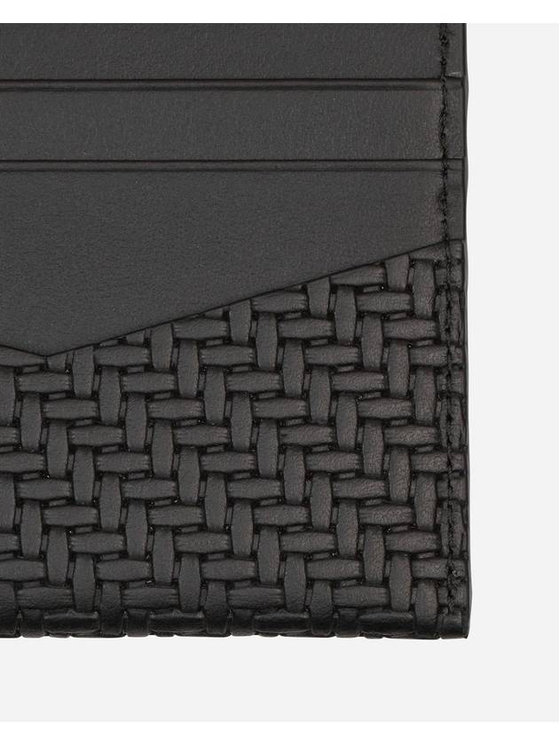 Woven Leather Card Holder - GIVENCHY - BALAAN 5