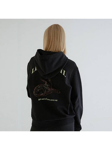 Luster Deer Hoodie Black - LE SOLEIL MATINEE - BALAAN 1