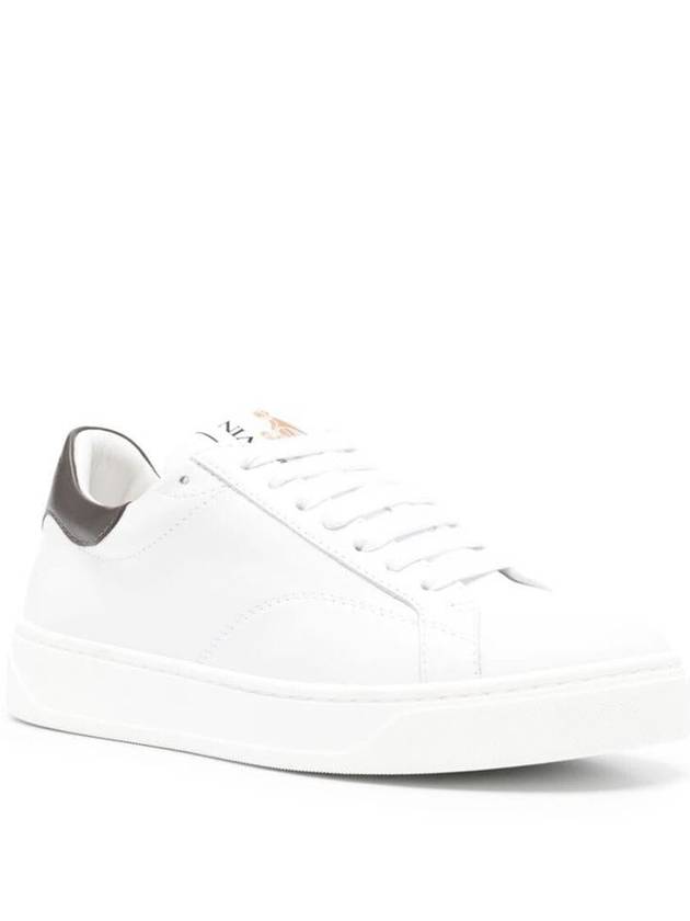 Lanvin Ddb0 Sneaker With Contrasted Embroideries Shoes - LANVIN - BALAAN 4