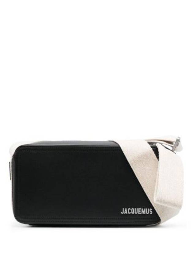 Le Cuerda Cross Bag Black - JACQUEMUS - BALAAN 1