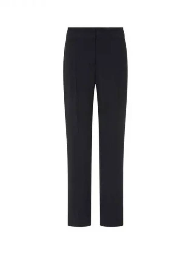 Women s Easy Slit Criss Pants Black 271025 - EMPORIO ARMANI - BALAAN 1