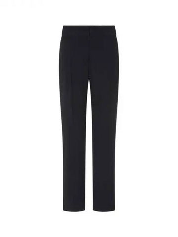 Women s Easy Slit Criss Pants Black 271025 - EMPORIO ARMANI - BALAAN 1