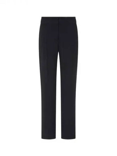 Women s Easy Slit Criss Pants Black 271025 - EMPORIO ARMANI - BALAAN 1